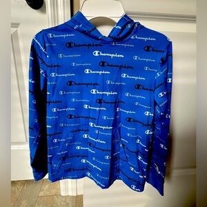 Champion Long Sleeve T- Shirt with hood